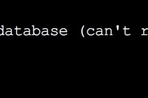 寶塔面板無法刪除數(shù)據(jù)庫，報錯ERROR 1010（HY000）：Error dropping database ( errno: 39)解決